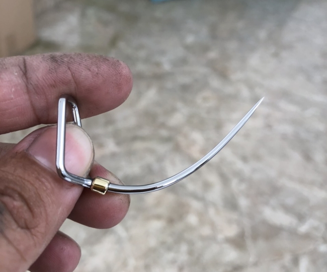 Cựa gà tre 46 việt lai thép Mỹ bộc đồng