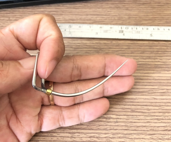 Cựa gà tre 50 siêu thông kim việt lai thép Mỹ