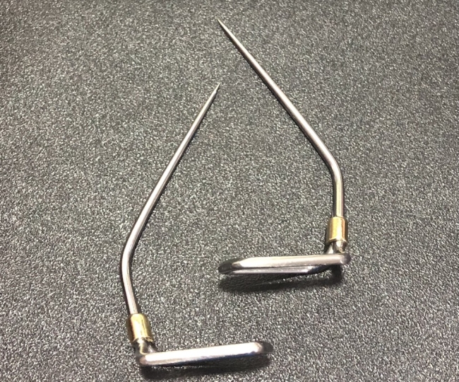 Cựa gà tre gọng gãy số 7 thép mỹ thông kim